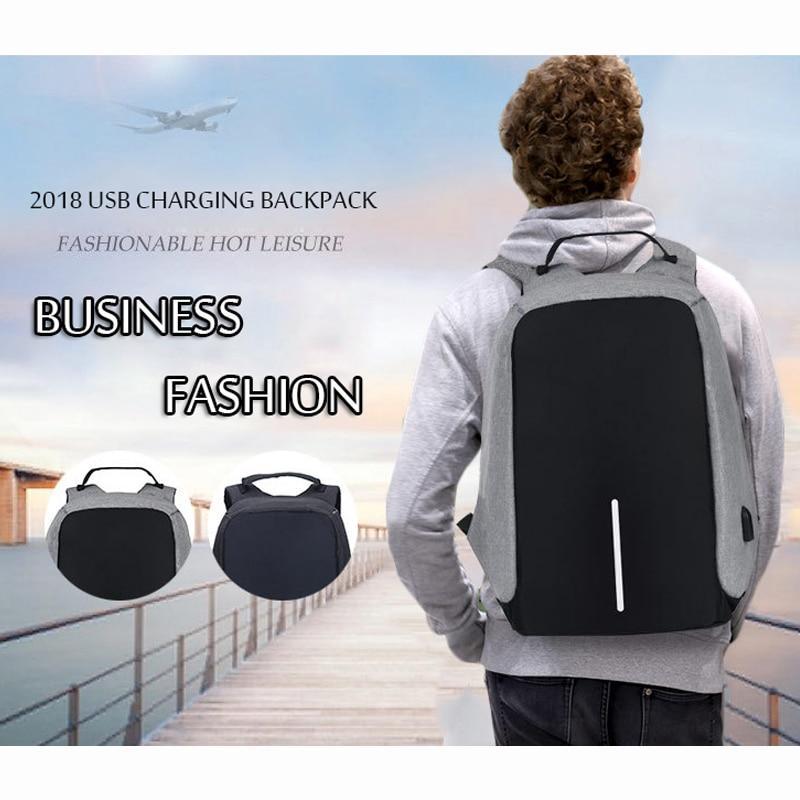 Travel Anti theft Backpack Mochila Bagpack Large USB Men Laptop Backpacks College School Book Bags Sports Schoolbag-FunkyTradition