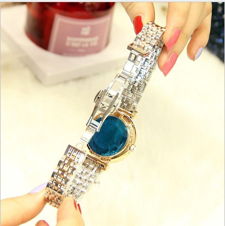 Amazon.com: SENRUD Unisex Crystal Watch Fashion Diamond Watch Mens Womens  Full Iced-Out Watches Luxury Diamond Bracelet Watch (Black) : Clothing,  Shoes & Jewelry