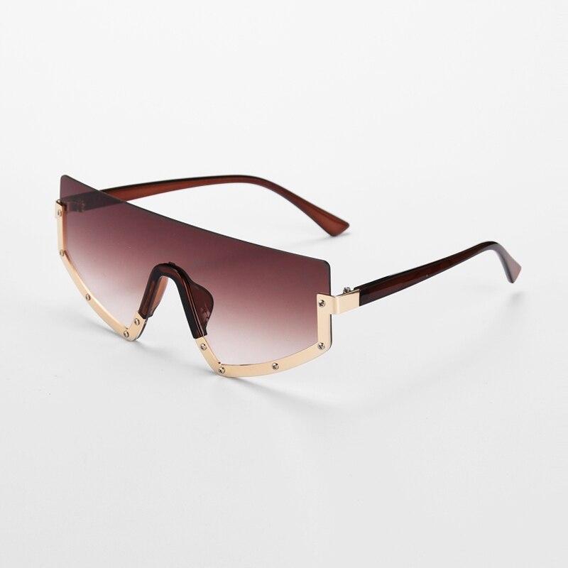SAINT LAURENT | Half Frame Acetate Sunglasses | Women | Lane Crawford