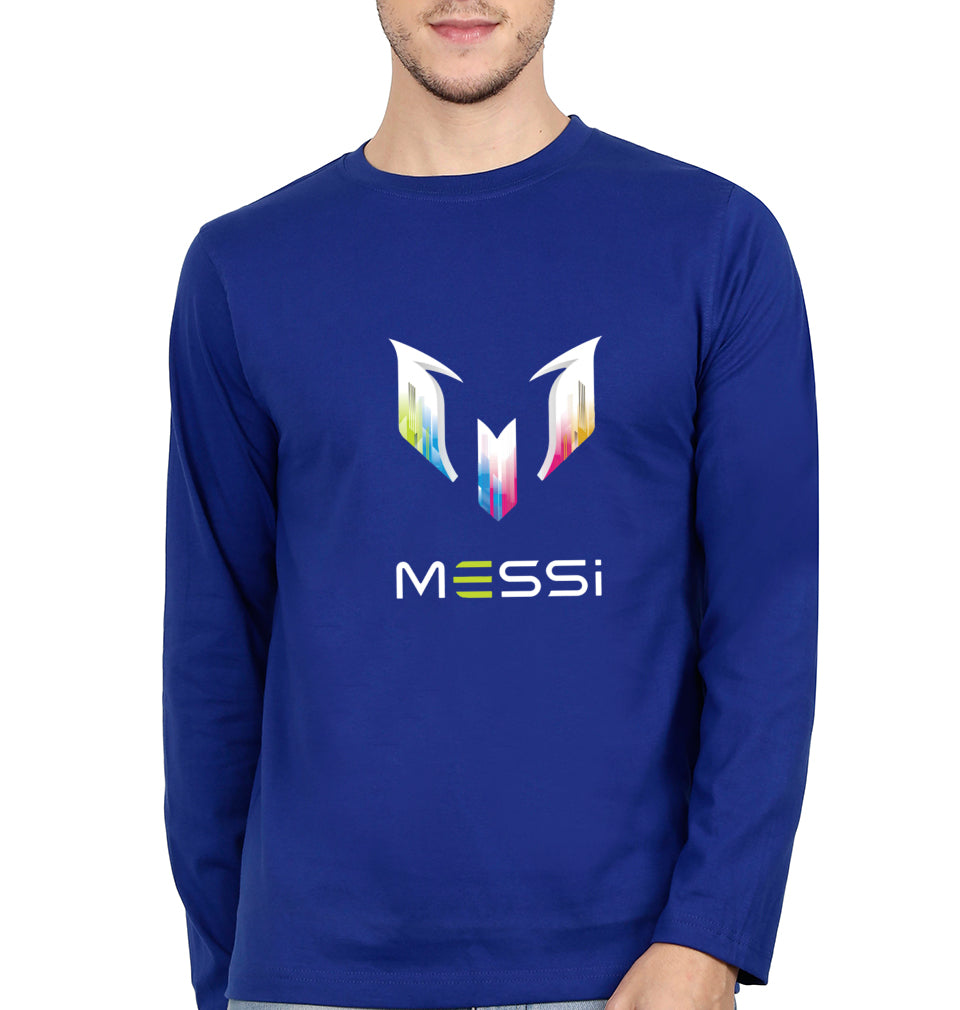 Messi Full Sleeves T-Shirt For Men-FunkyTradition