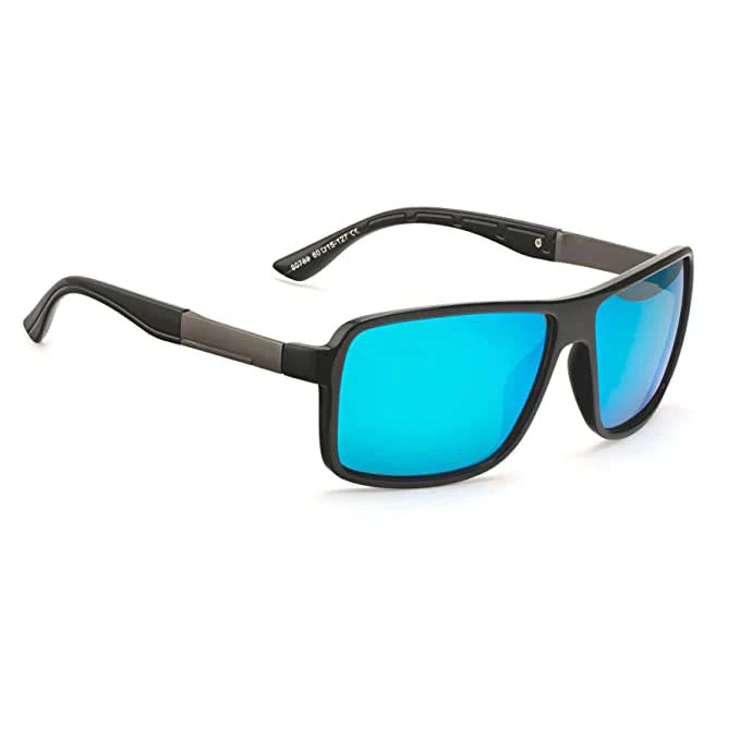 Polarized Sports Mirror Rectangle Sunglasses For Men And Women-FunkyTr
