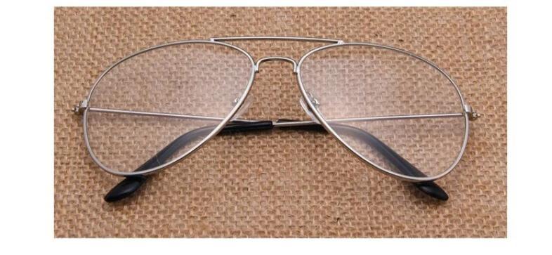 Silver Aviator Eyeglasses | Chashmah.com