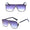 New Stylish Celebrity Square Oversize Sunglasses For Men And Women-FunkyTradition