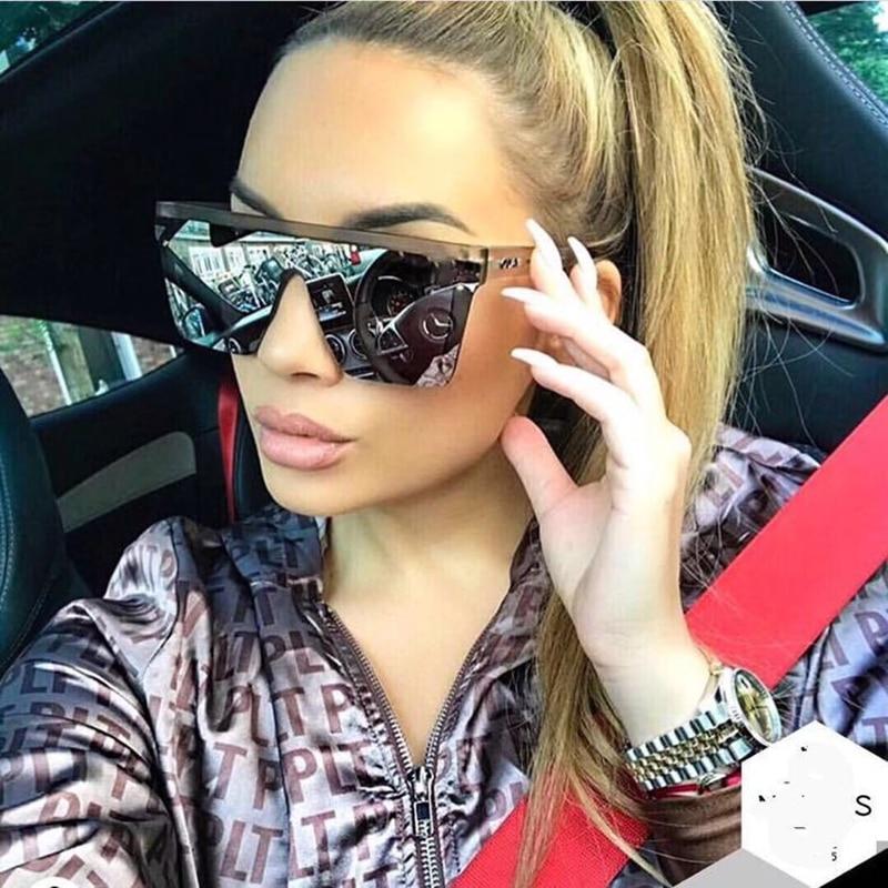 Stylish Flat Square Vintage sunglasses For Men And Women -FunkyTradition