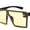 Stylish Flat Over sized Square Sunglasses For Men And Women-FunkyTradition