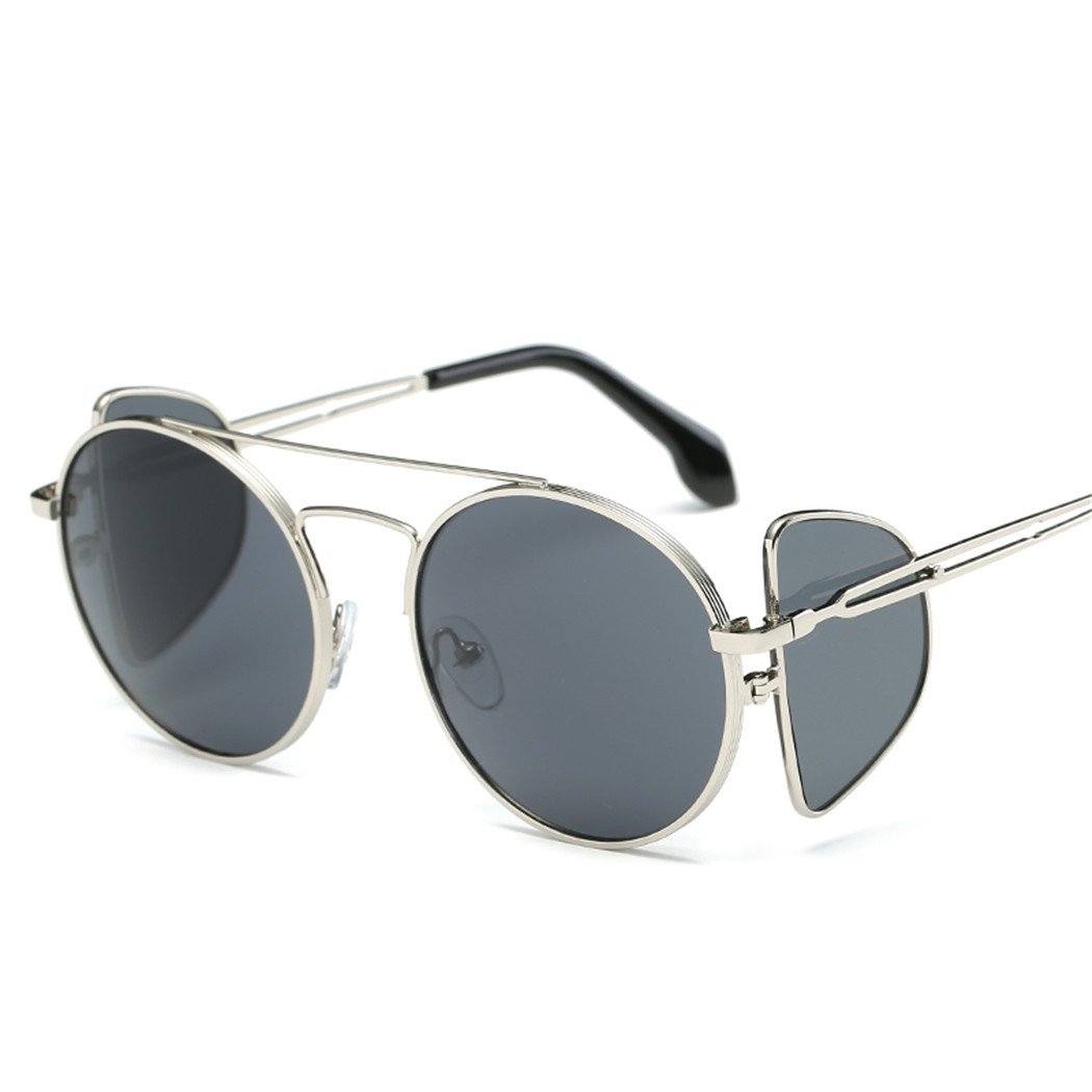 Mens Womes Fashion Glasses Brand Designer Retro Vintage Sunglasses UV400 Eyewear  Round Metal Polarized Steampunk Sunglasses 2020 - AliExpress