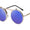 Stylish Round Metal Mirror Sunglasses For Men And Women-FunkyTradition