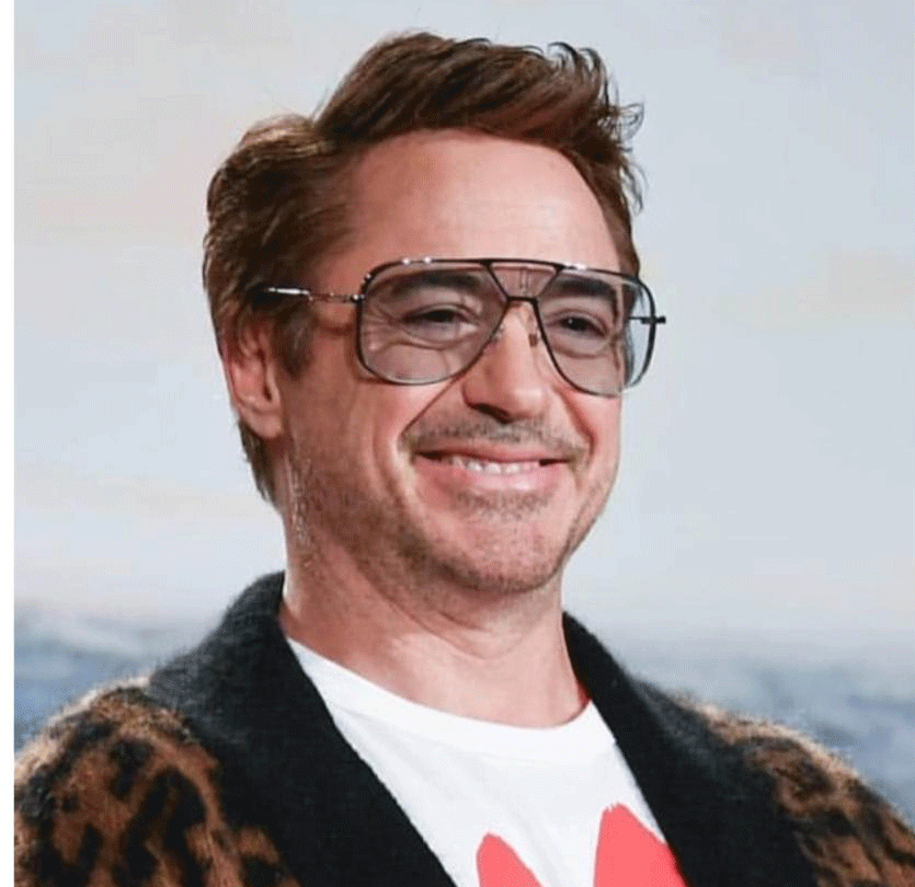 Tony Stark  Square Vintage Sunglasses For Men And Women -FunkyTradition