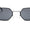 Stylish Polygon Clear Lens Sunglasses For Men And Women -FunkyTradition