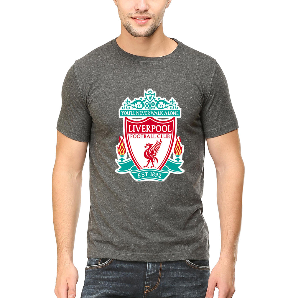 Liverpool Half Sleeves T-Shirt For Men-FunkyTradition