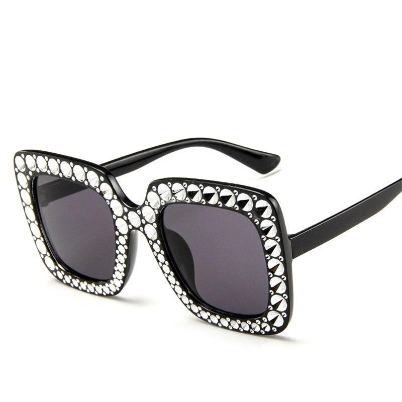 Fashion Square Sunglasses Women Luxury Brand Designer Trendy Oversized –  Jollynova