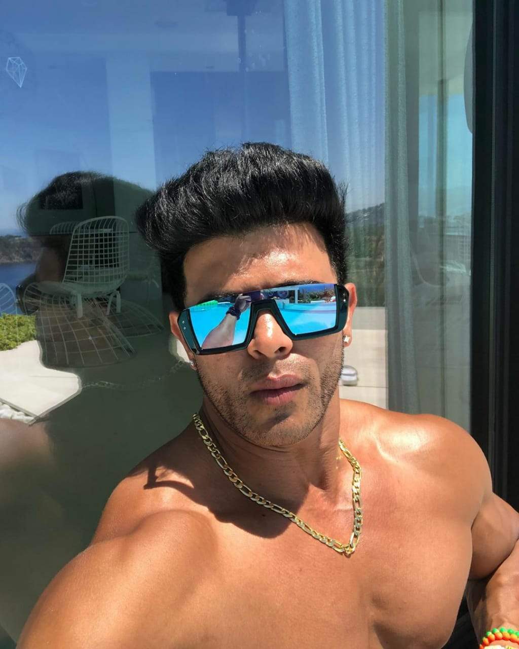 Stylish Square Youth Icon Sahil Khan Sunglasses For Men And Women-FunkyTradition