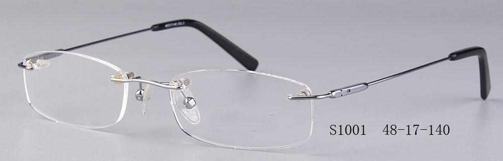 Rimless Glasses Man Points Women Titanium Optical Frames - FunkyTradition