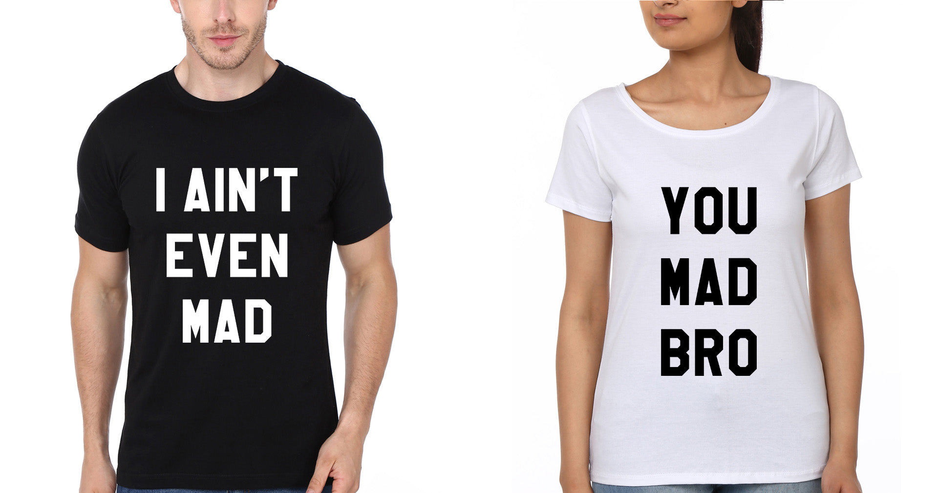 MAD Brother and Sister Matching T-Shirts- FunkyTradition