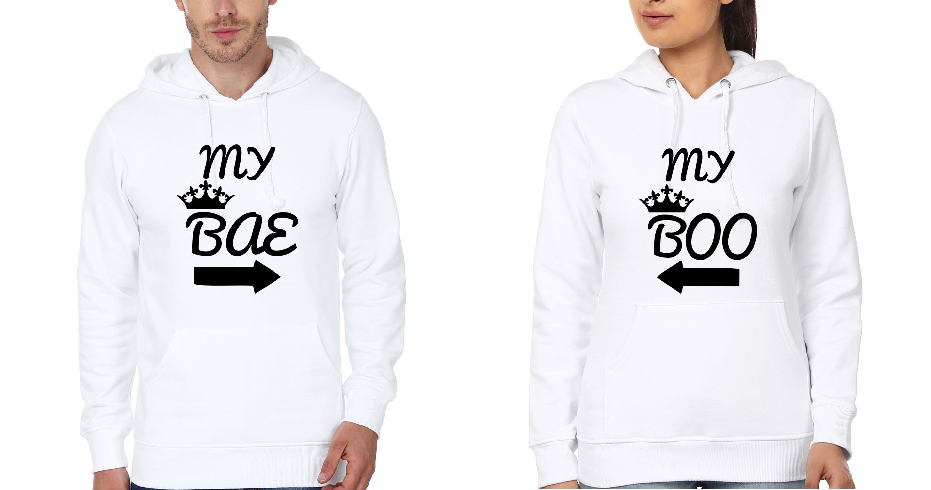 My BAE Couple Hoodie-FunkyTradition