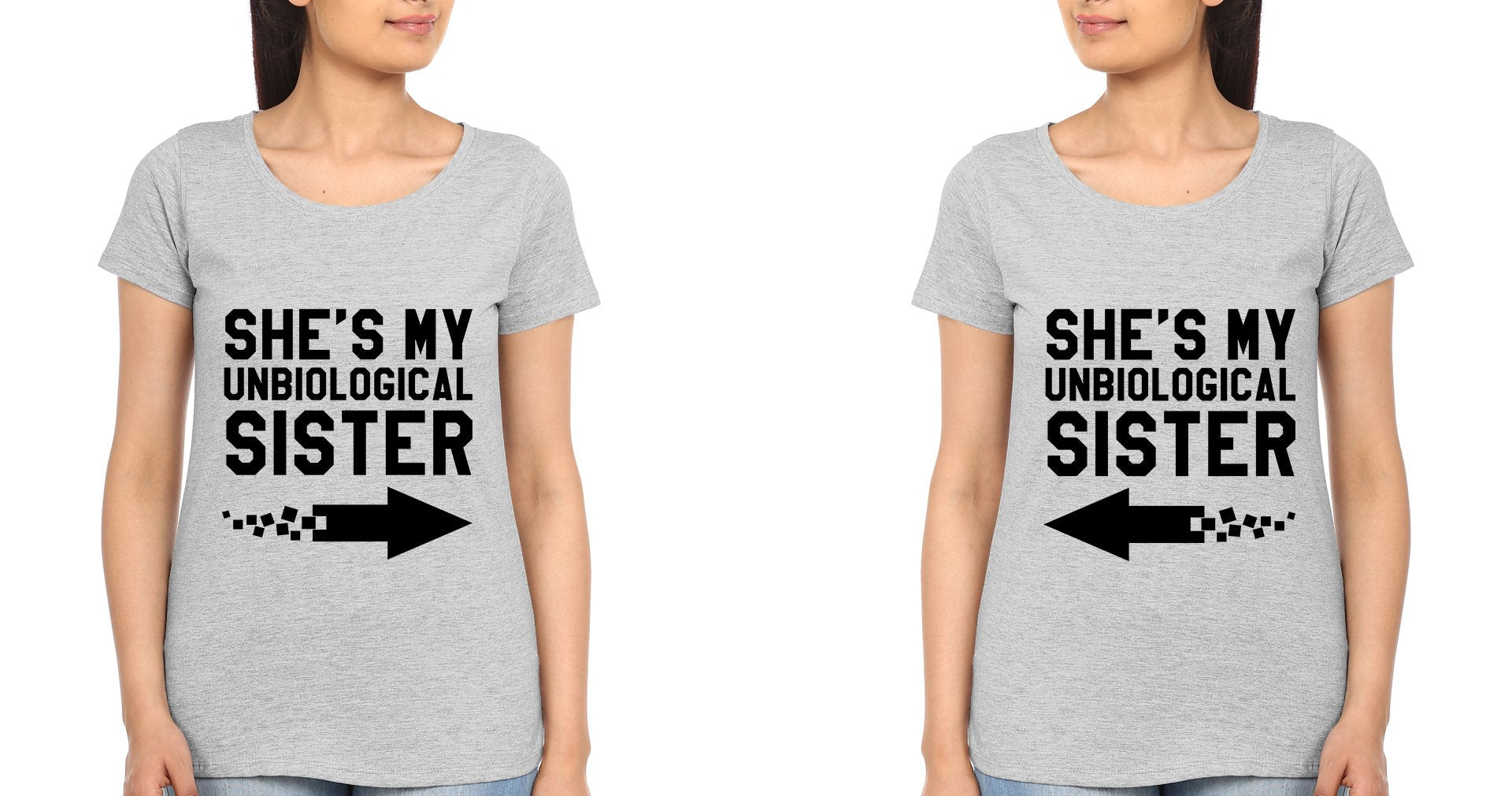 SISTER BFF Half Sleeves T-Shirts-FunkyTradition
