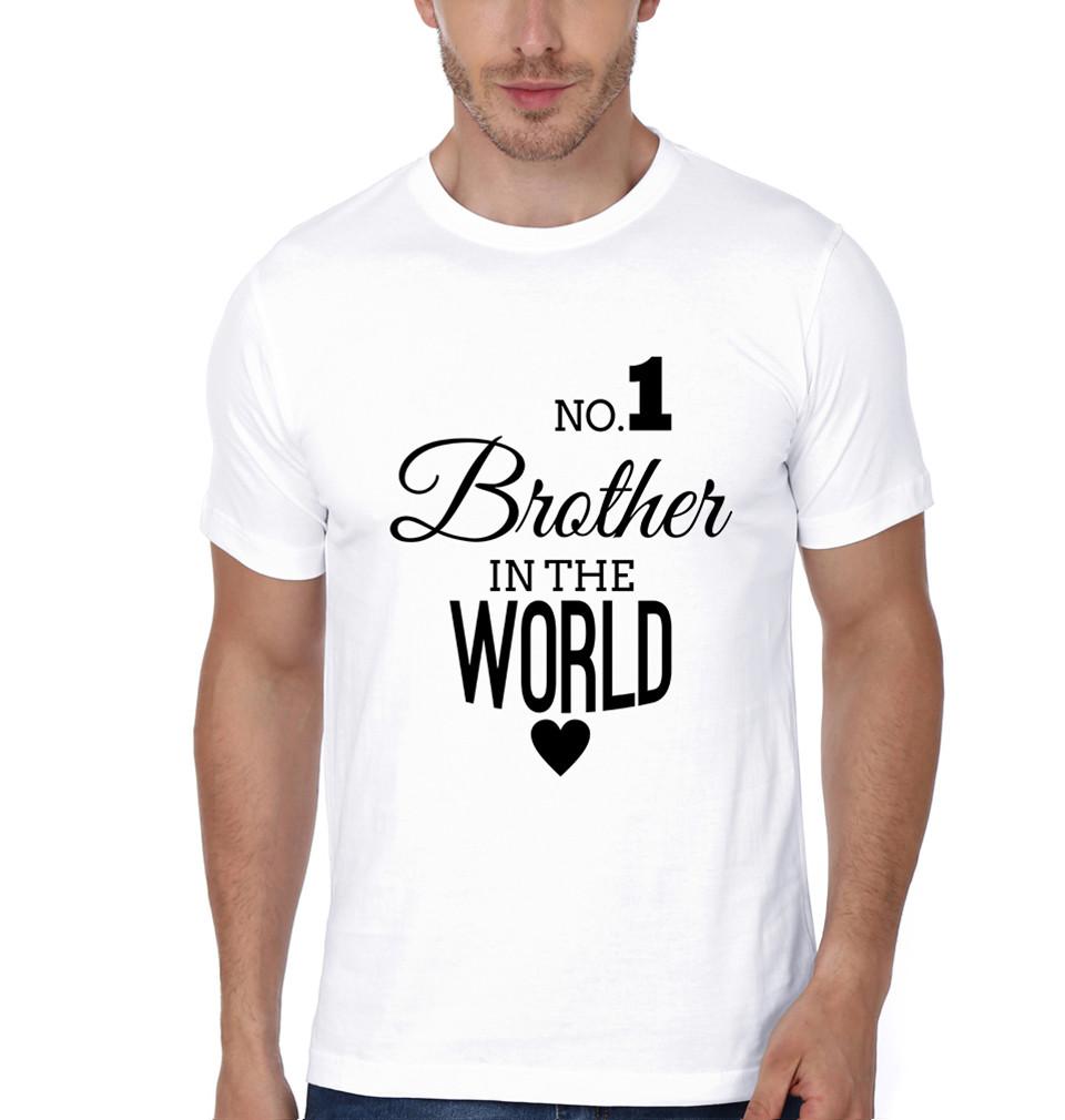 FunkyTradition No.1  Brother Sister White Half Sleeves T Shirt