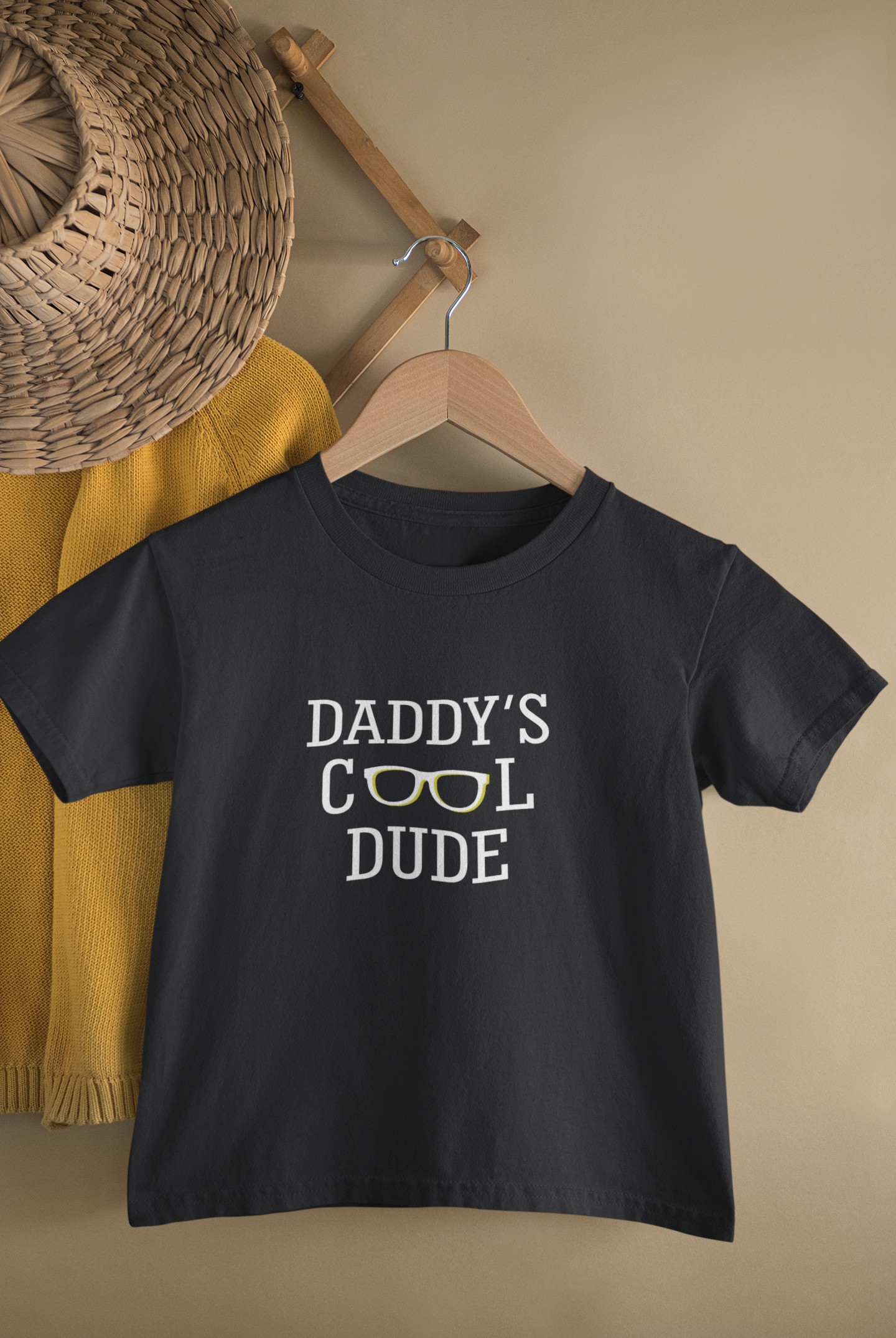 Daddy Cool Father and Son Black Matching T-Shirt- FunkyTradition