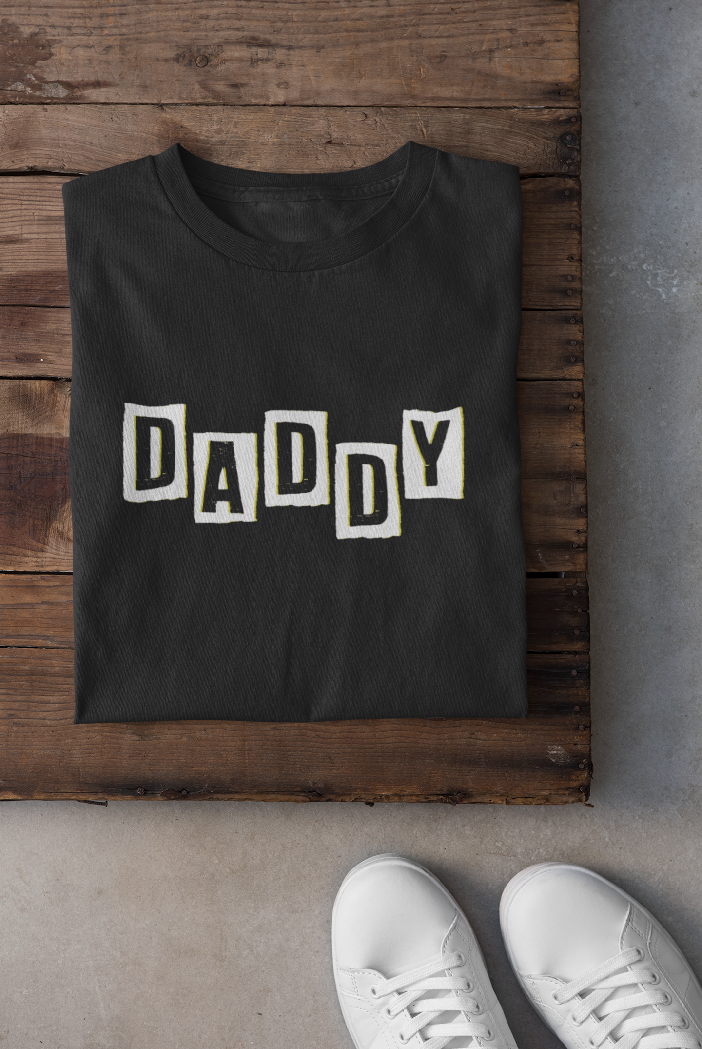 Daddy Father and Daughter Black Matching T-Shirt- FunkyTradition