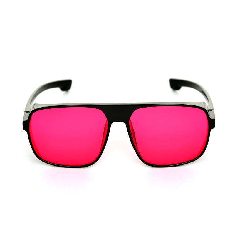 Sports Pink And Black Sunglasses For Men And Women-FunkyTradition