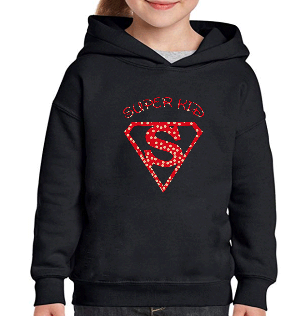 Super Mom Super Kid Mother and Daughter Matching Hoodies- FunkyTradition
