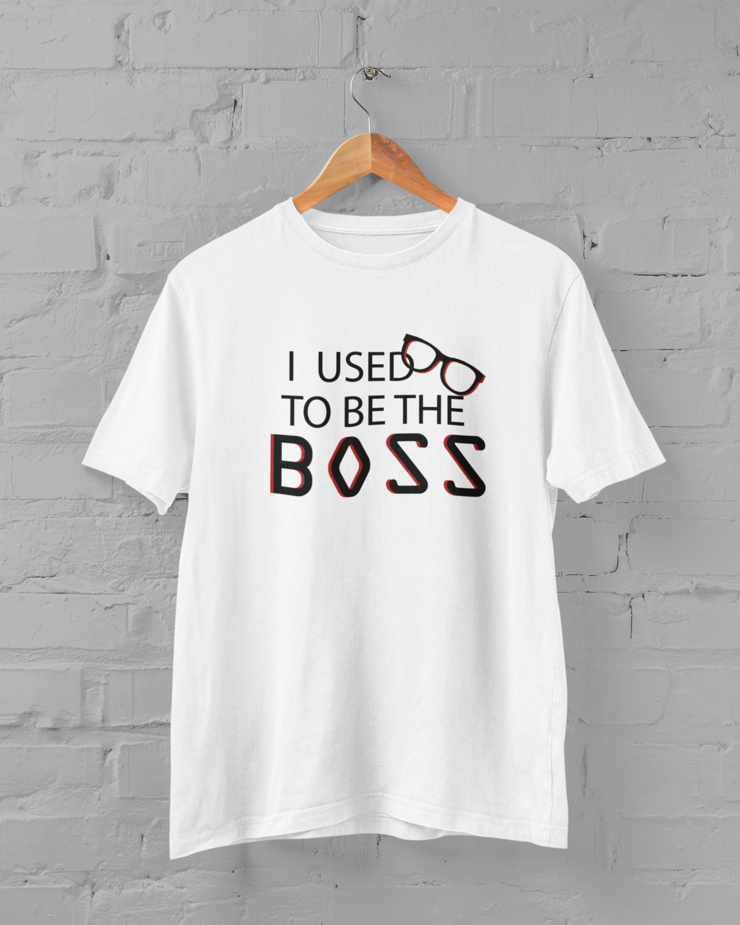 I Am The Boss Father and Son White Matching T-Shirt- FunkyTradition
