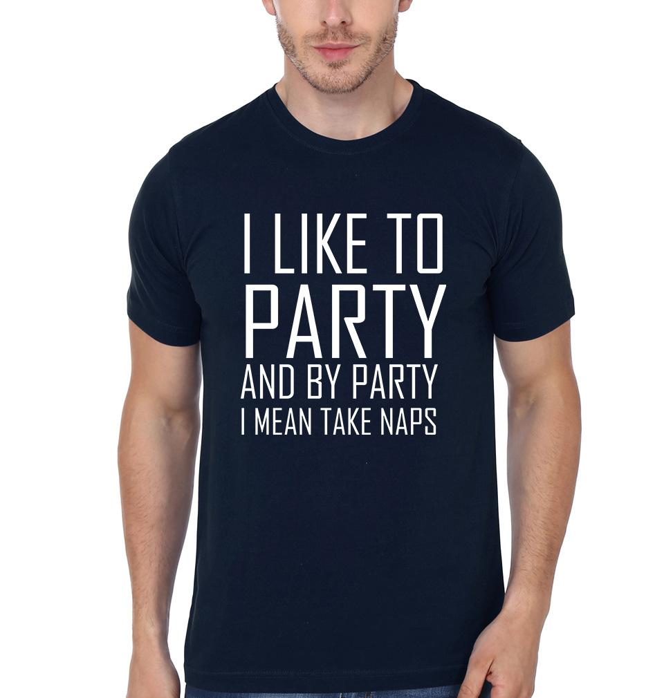 I Like too Party n Naps Brother-Brother Half Sleeves T-Shirts -FunkyTradition