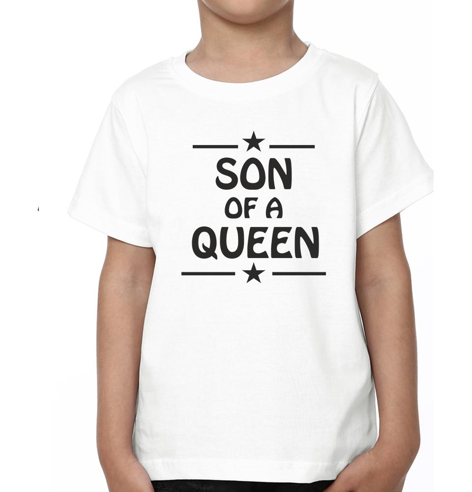 Queen Son of a queen Mother and Son Matching T-Shirt- FunkyTradition