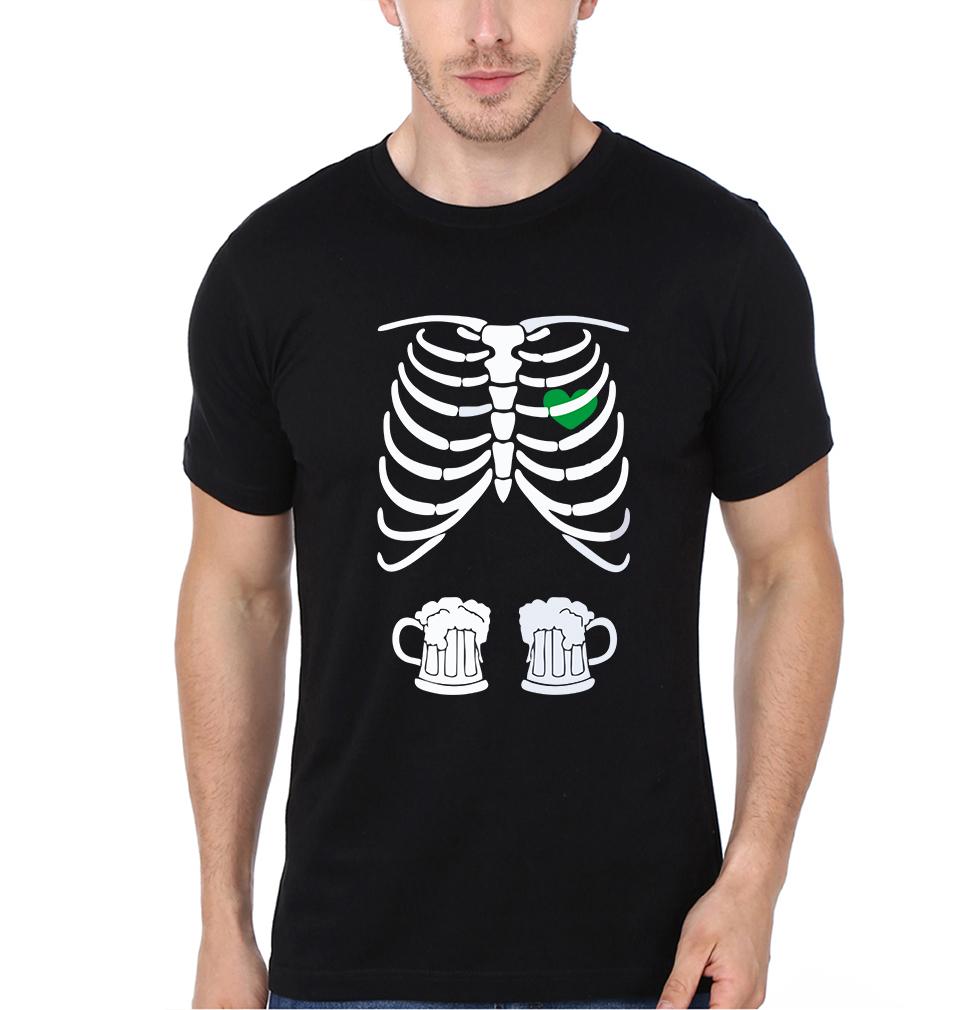 Skeleton Couple Half Sleeves T-Shirts -FunkyTradition