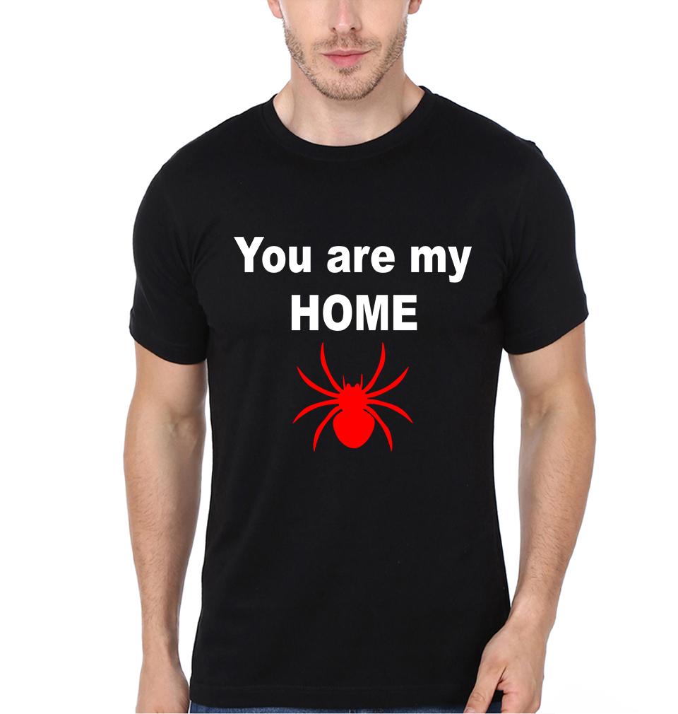 You Are My home You Are My Life Couple Half Sleeves T-Shirts -FunkyTradition