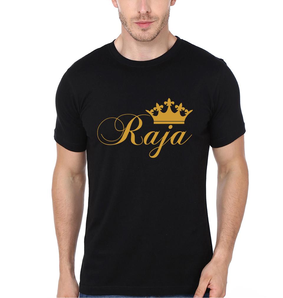 Raja Rani Couple Half Sleeves T-Shirts -FunkyTradition
