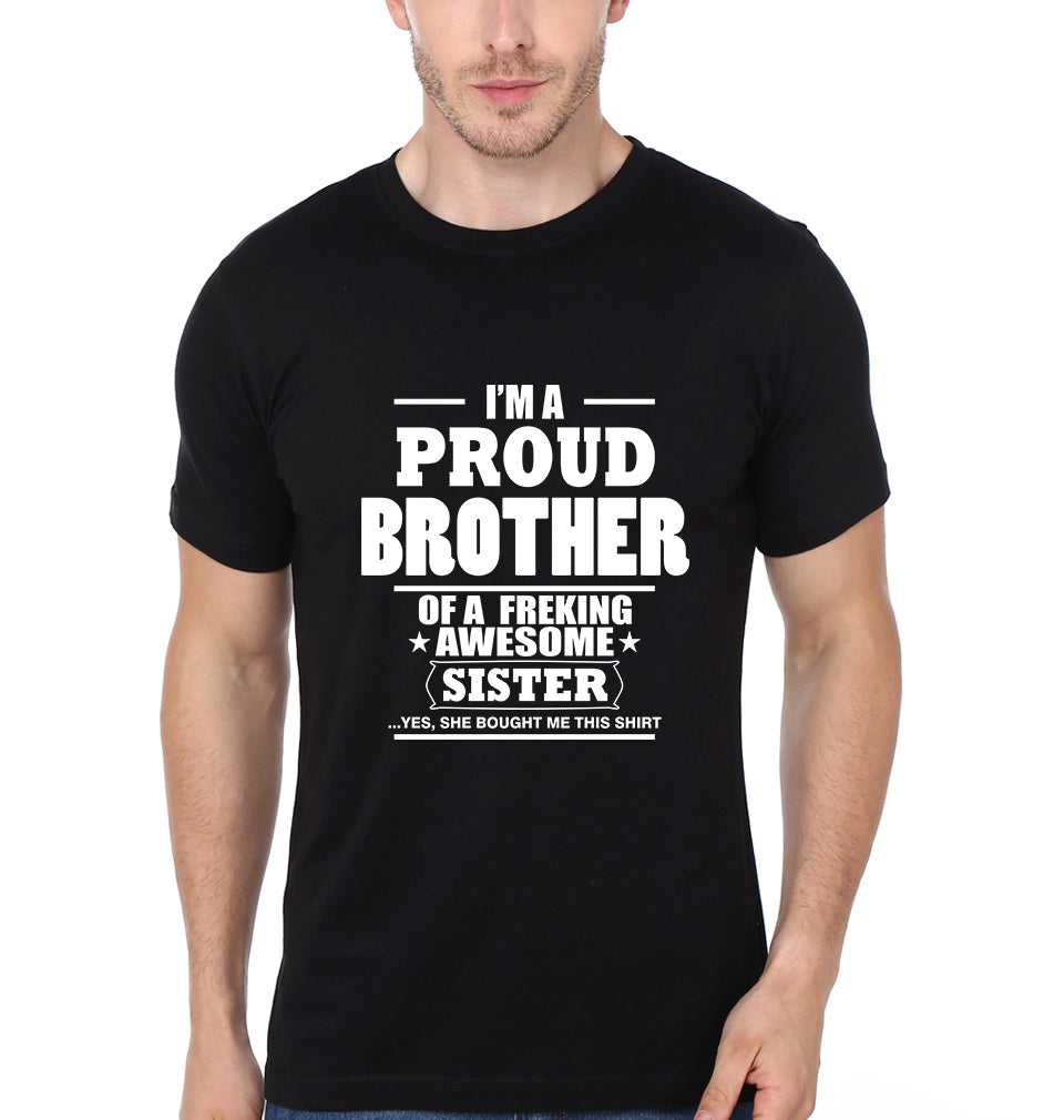 Proud Brother Sister Brother and Sister Matching T-Shirts- FunkyTradition