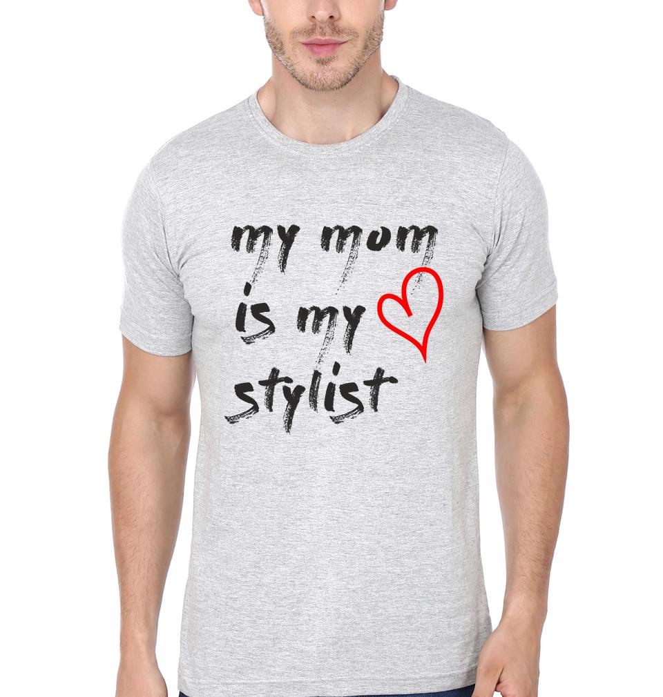 My Kid Is My Inspiration My Mom Is My Stylist Mother and Son Matching T-Shirt- FunkyTradition