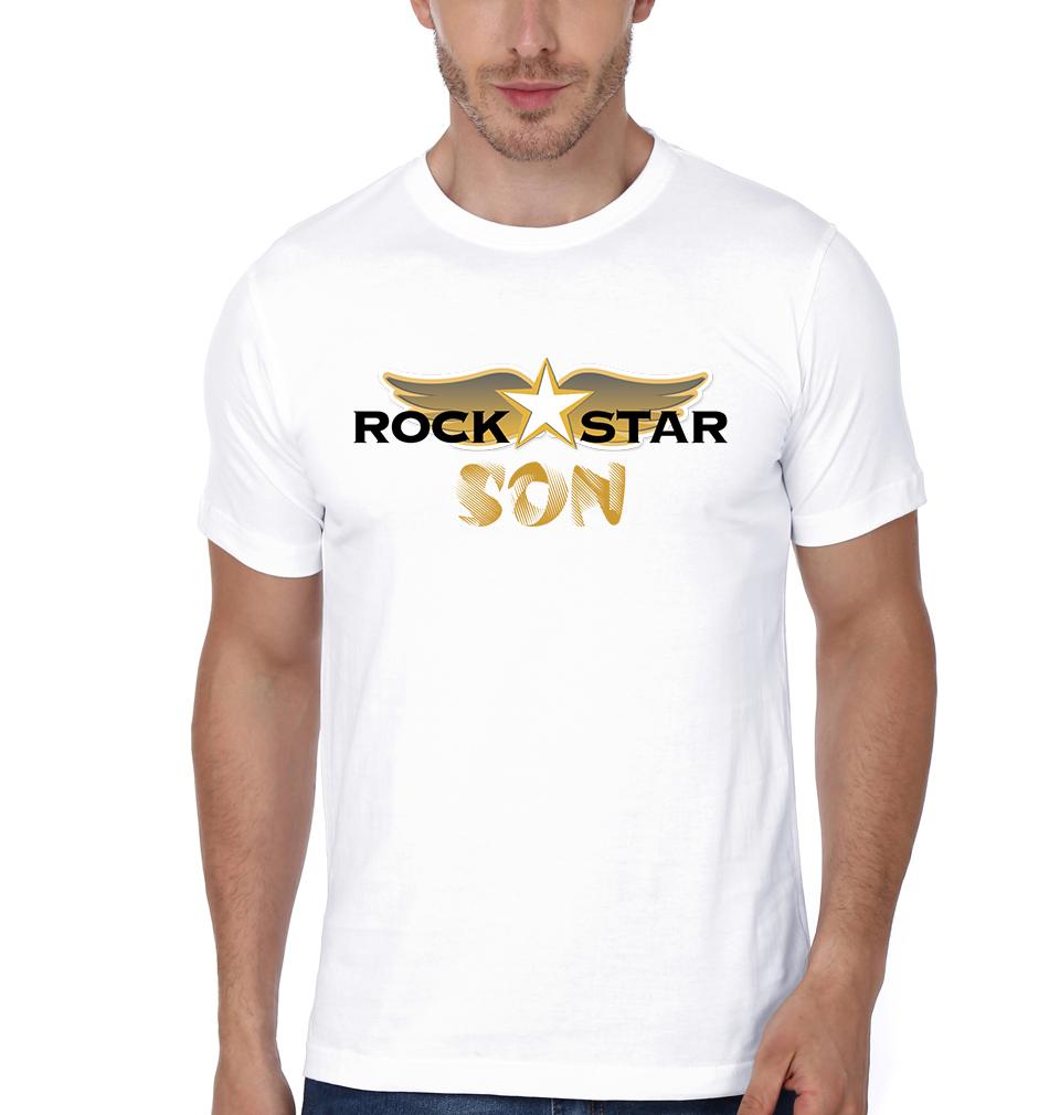 Rockstar Mom Rockstar Son Mother and Son Matching T-Shirt- FunkyTradition
