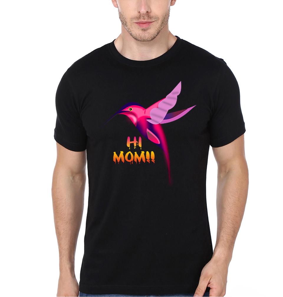 Hi Mom Hi Son Mother and Son Matching T-Shirt- FunkyTradition