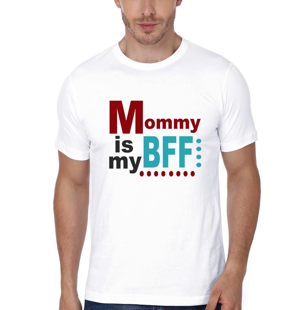 Mommy Is My Bff Kiddy Is My Bff Mother and Son Matching T-Shirt- FunkyTradition