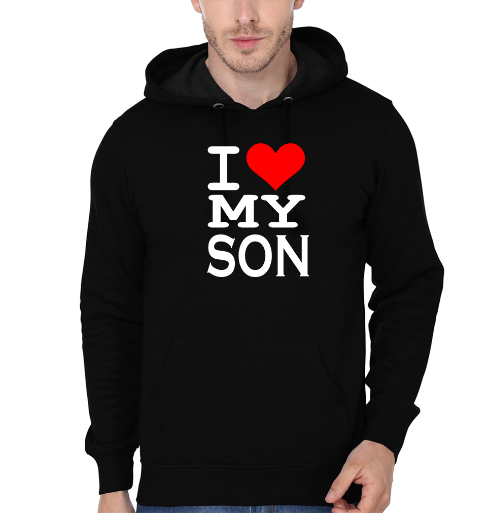 I Love My Son I Love My Dad Father and Son Matching Hoodies- FunkyTradition