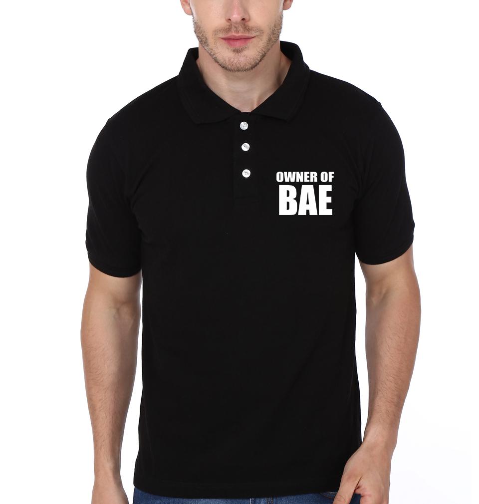 Pocket BAE&Owner of BAE Couple Polo Half Sleeves T-Shirts -FunkyTradition