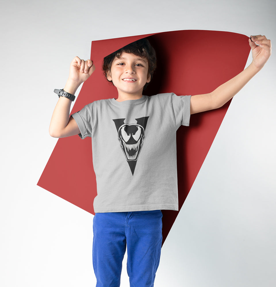 Venom Half Sleeves T-Shirt for Boy-FunkyTradition