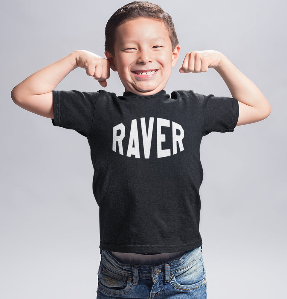 RAVER Half Sleeves T-Shirt for Boy-FunkyTradition