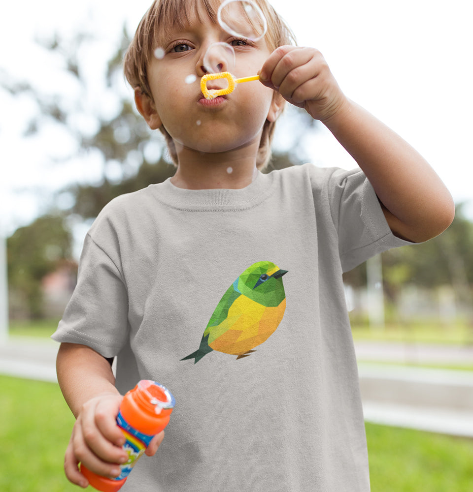 POLOGHRAM BIRD Half Sleeves T-Shirt for Boy-FunkyTradition