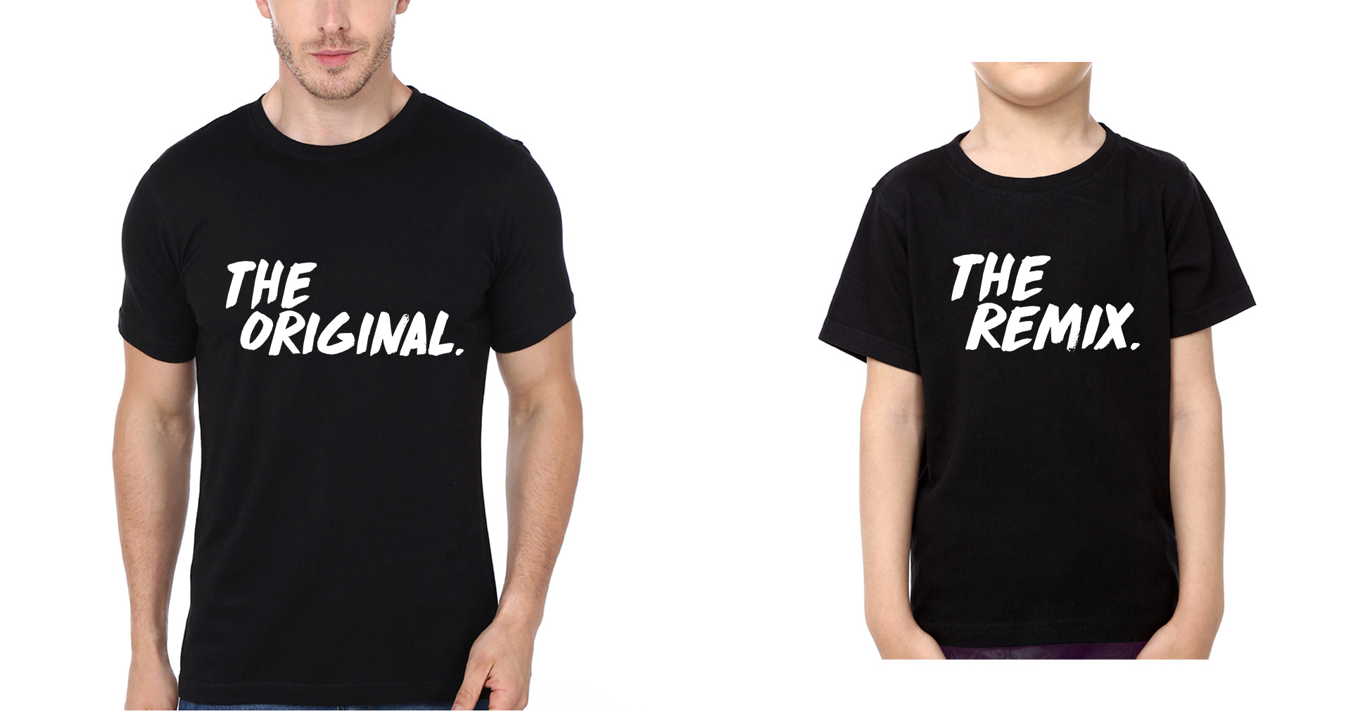 The Original  The Remix Father and Son Matching T-Shirt- FunkyTradition