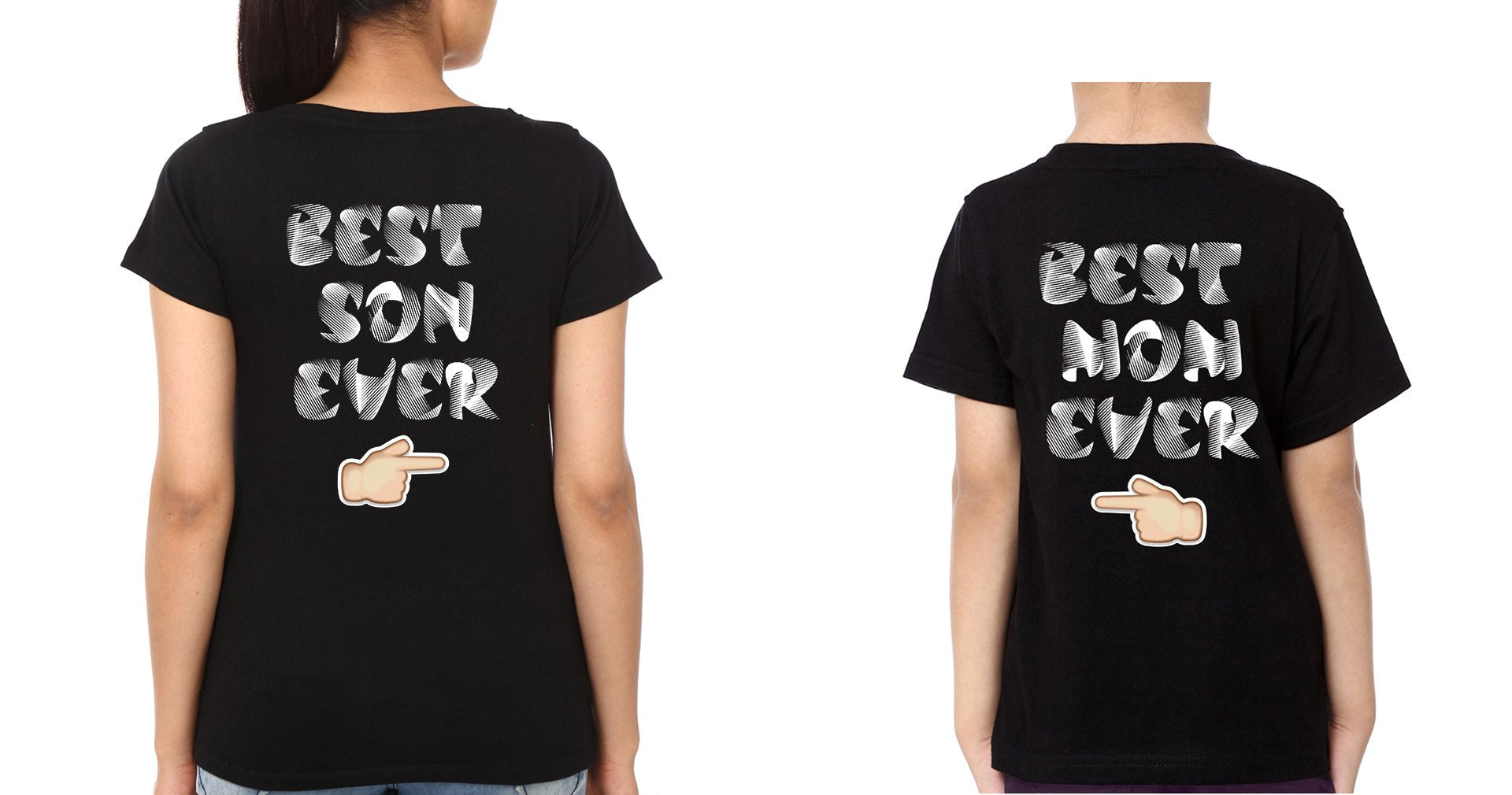 Best Mom Ever Best Son ever Mother and Son Matching T-Shirt- FunkyTradition