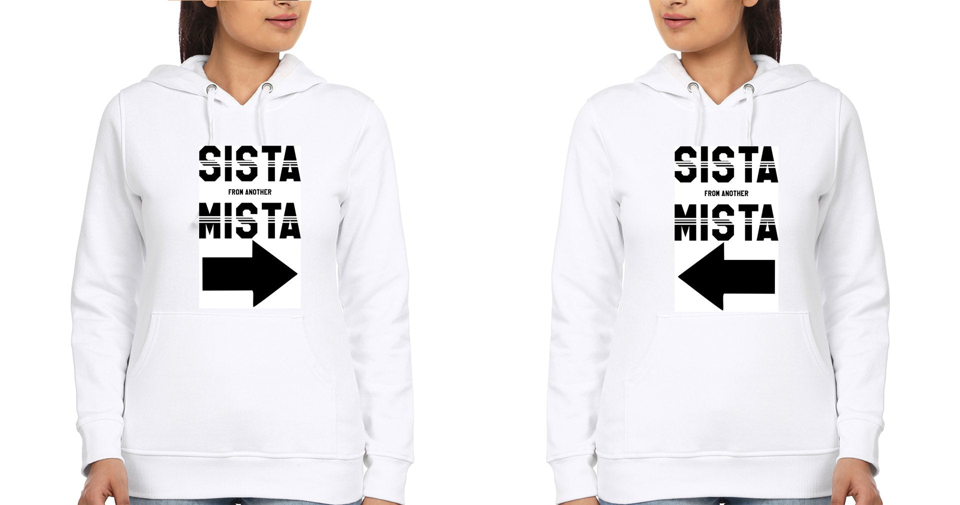 Sista Mista BFF Hoodies-FunkyTradition