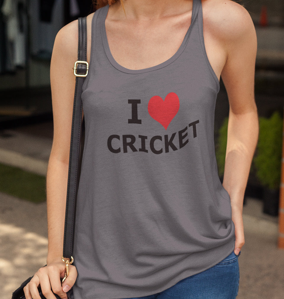 Love Cricket Women Tank Top-FunkyTradition