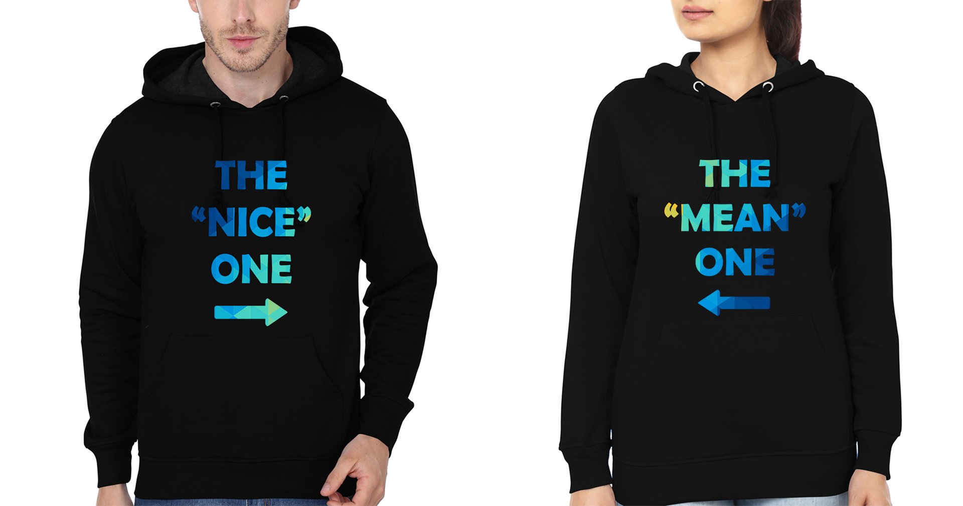 The Nice One BFF Hoodies-FunkyTradition