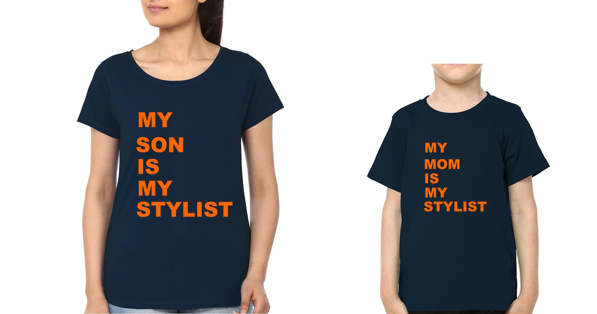 My Mom Is My Stylist Mother and Son Matching T-Shirt- FunkyTradition