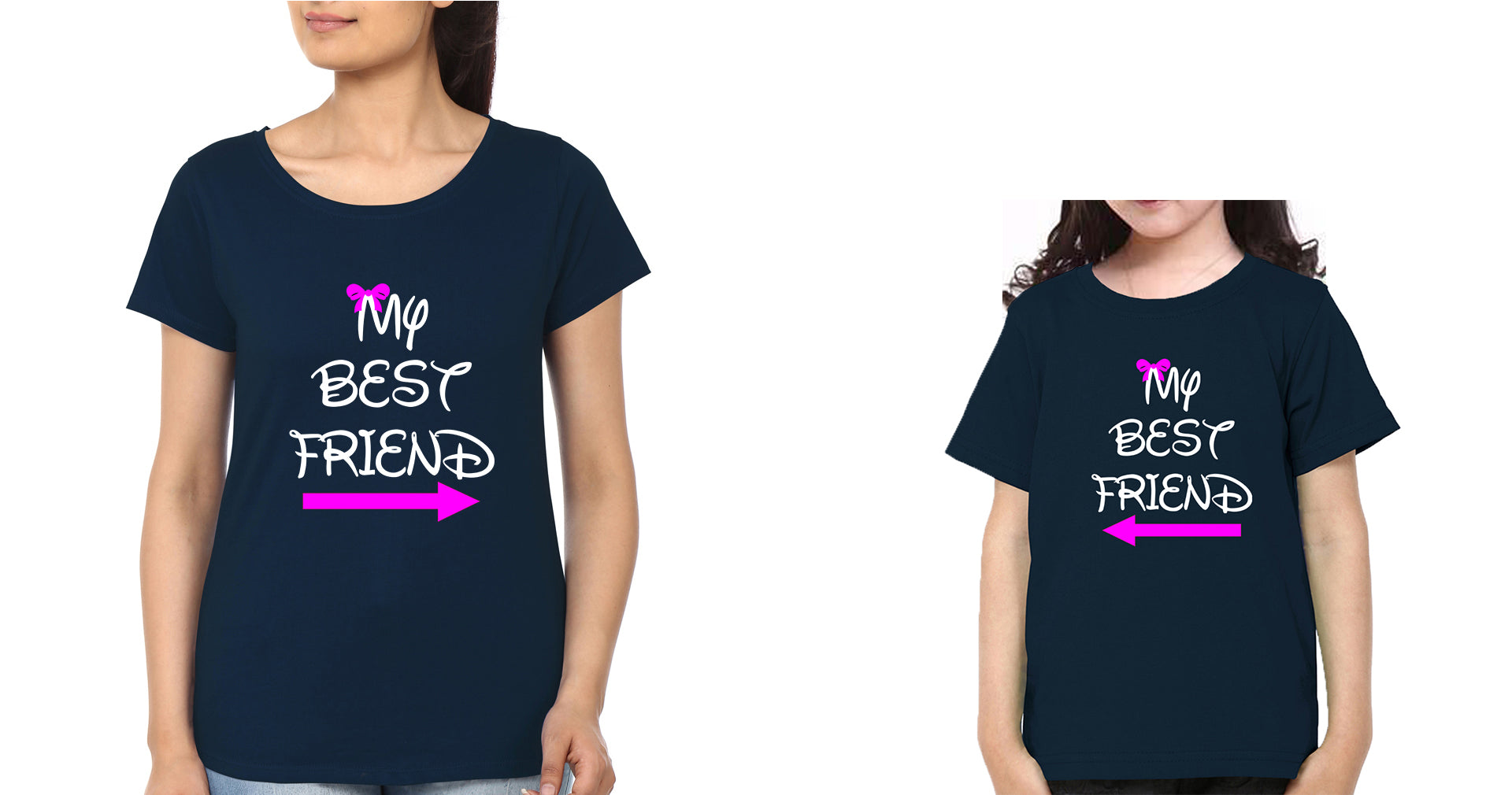 My Best Friend Mother and Daughter Matching T-Shirt- FunkyTradition