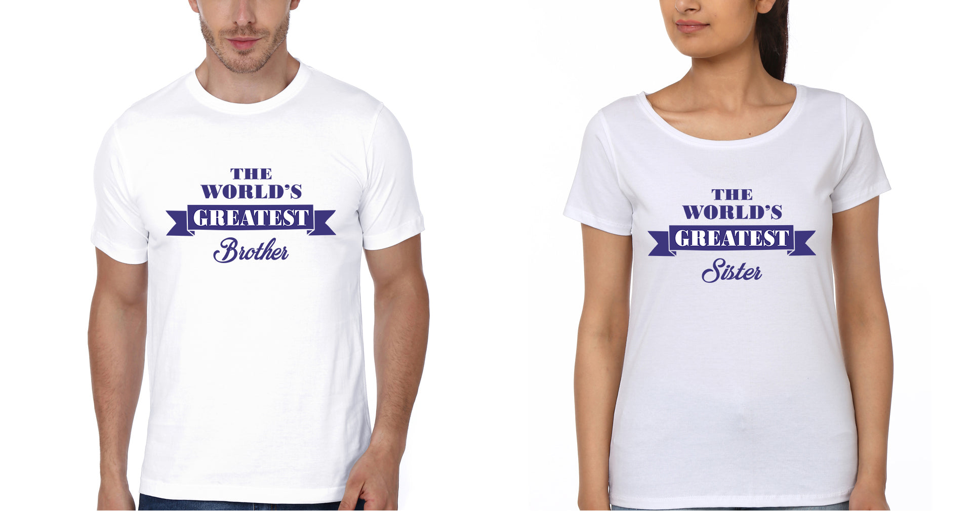 The World's Greatest Brother Sister Brother and Sister Matching T-Shirts- FunkyTradition