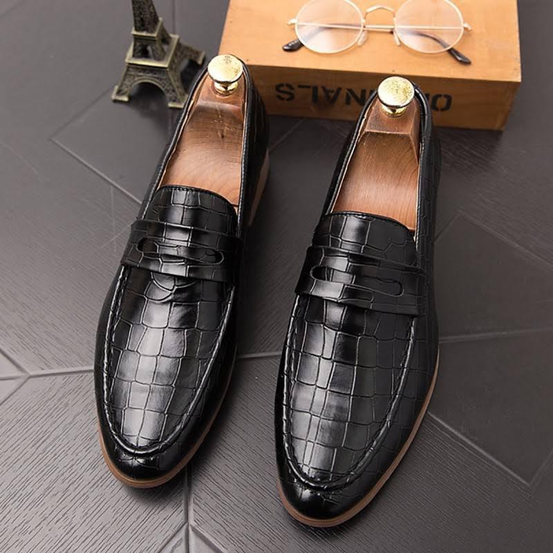 High Quality Croc Moccasin Shoes For Office Wear And Casual Wear- FunkyTradition